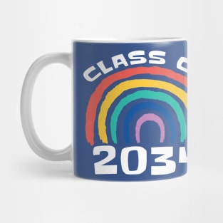 CLASS of 2034 Rainbow Grow With Me 1 Mug